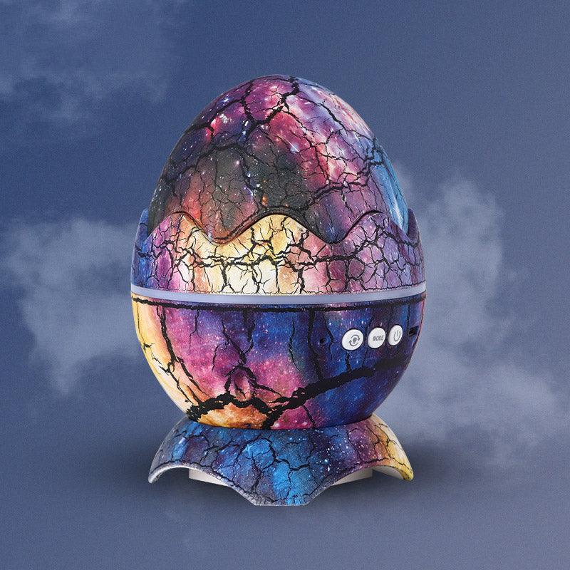 Cracked Translucent Dinosaur Egg Water Ripple Star Light USB Bluetooth Remote Control Music Atmosphere Projection Night Light - MyStoreLiving