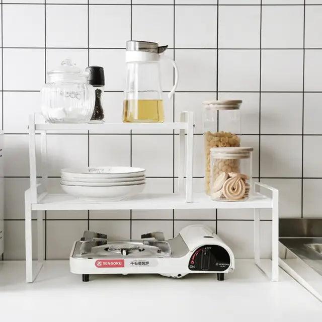 New Kitchen Seasoning Shelf Wall Mounted Multifunctional Spice Seasoning Bottle Storage Cabinet Organizer Kitchen Tool - MyStoreLiving