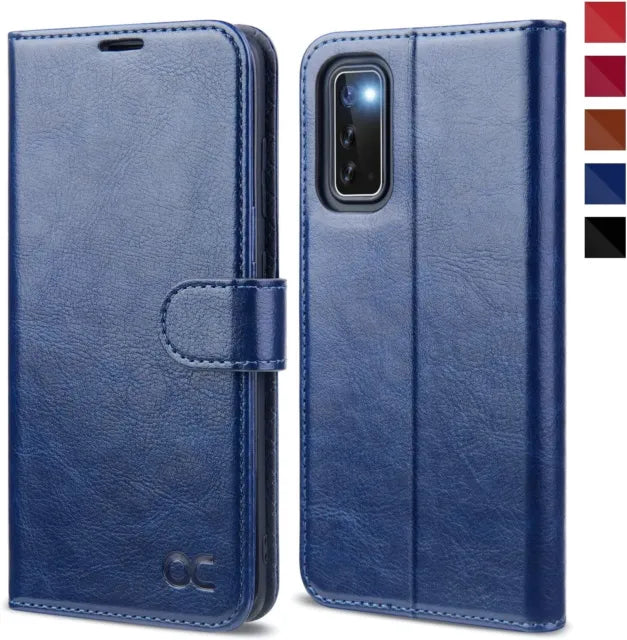 Samsung Galaxy 20 PU Leather Shell Case Cover Funda