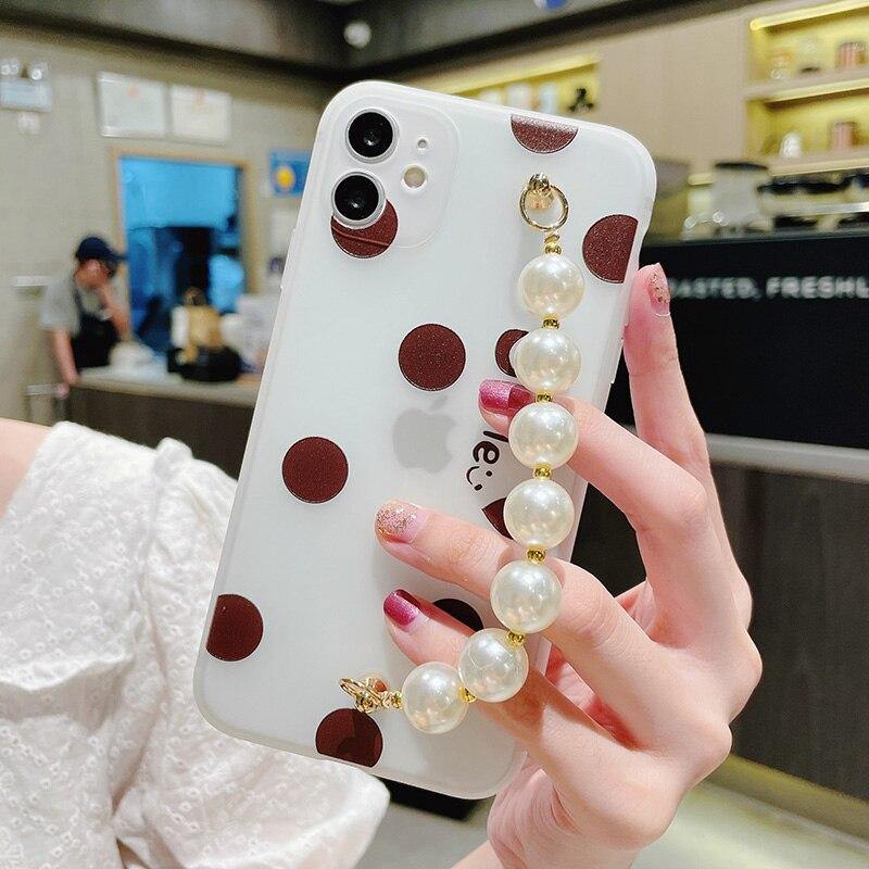 Gorgeous Case For iphone 11 12 pro max SE 2020 7 8 plus 6 6s plus X Xs max XR Soft Strap Phone Holder Case coque cover funda - MY STORE LIVING