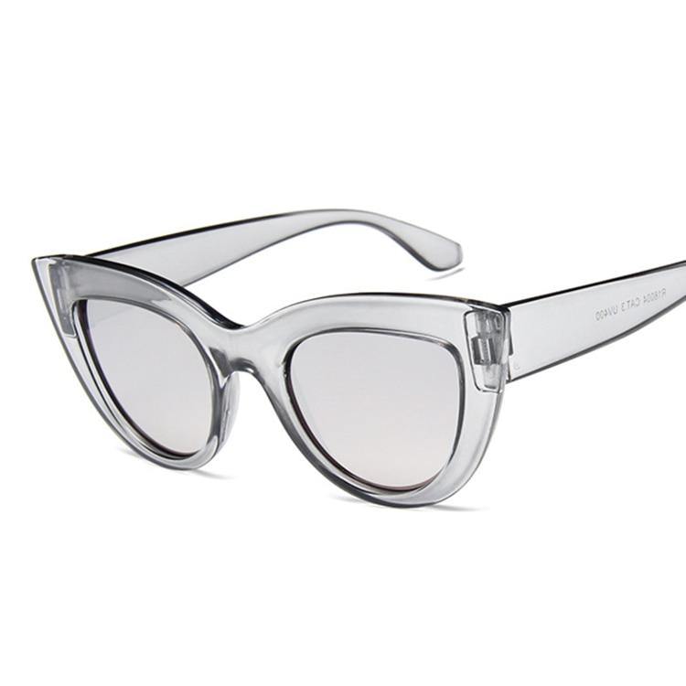 Matte Black Large Cat Eye Sunglasses - MY STORE LIVING