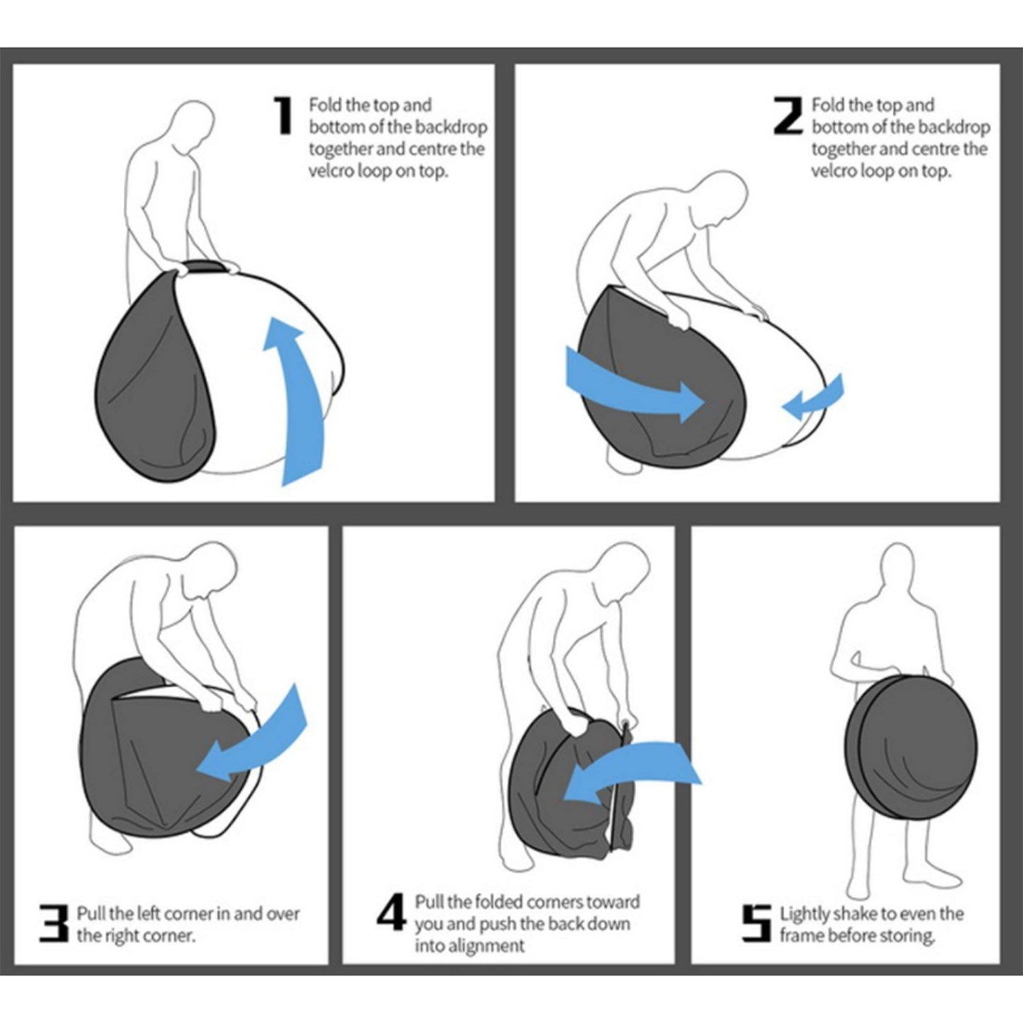 Collapsible Green Screen Background - MY STORE LIVING