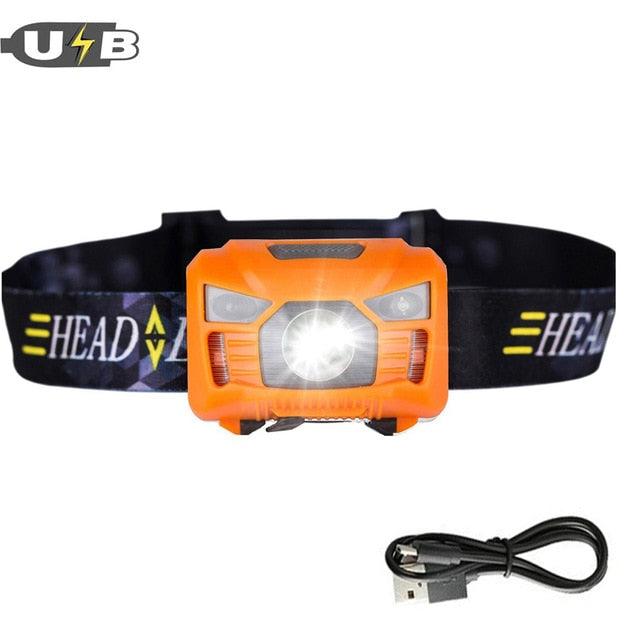 Outdoor Rechargeable Head Torch - MyStoreLiving