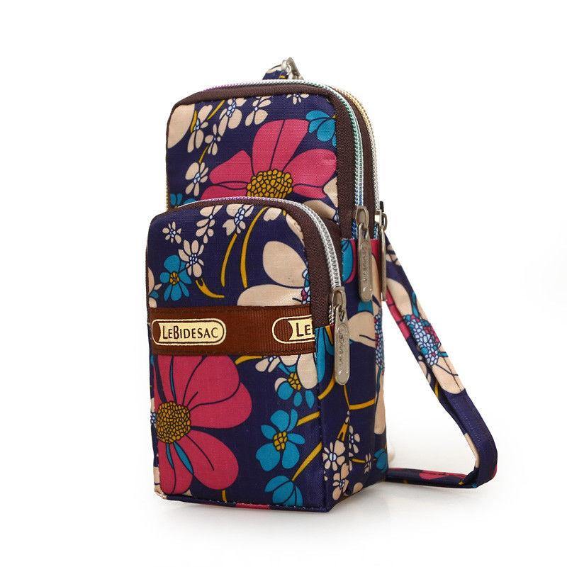 Multi-color Small Cross Body Coin Purse - MY STORE LIVING
