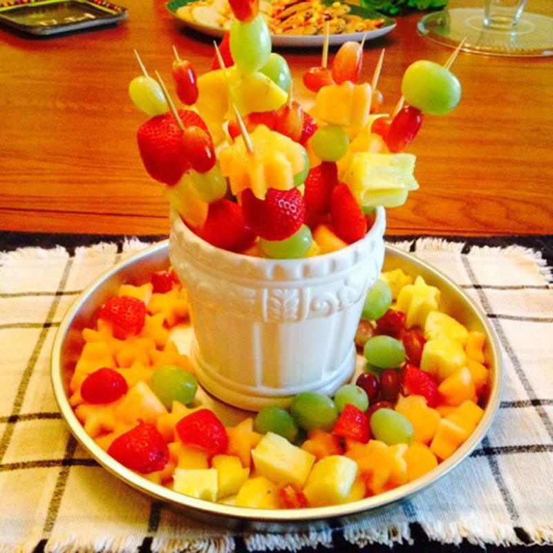 Creative Kitchen Pop Tools Plastic Vegetable Fruit Shape Cutter Slicer Veggie Food Chef Snack Maker Cake - MyStoreLiving