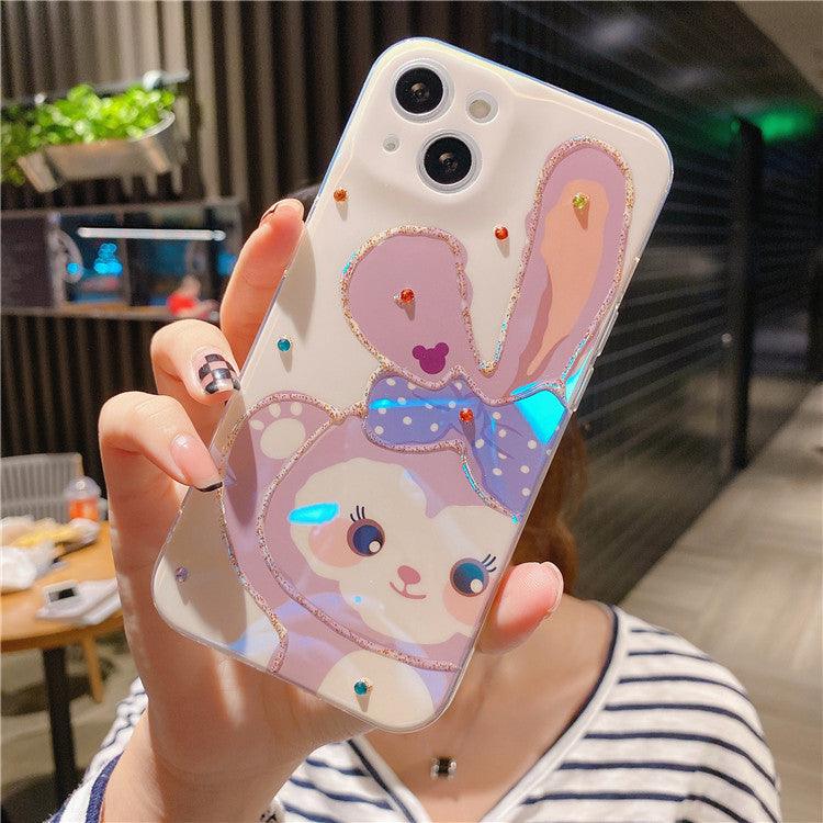 Cartoon Star Dew for iPhone13promax Flash Drill Mobile Phone Cover Apple 12/11 Glue 8plus - MyStoreLiving