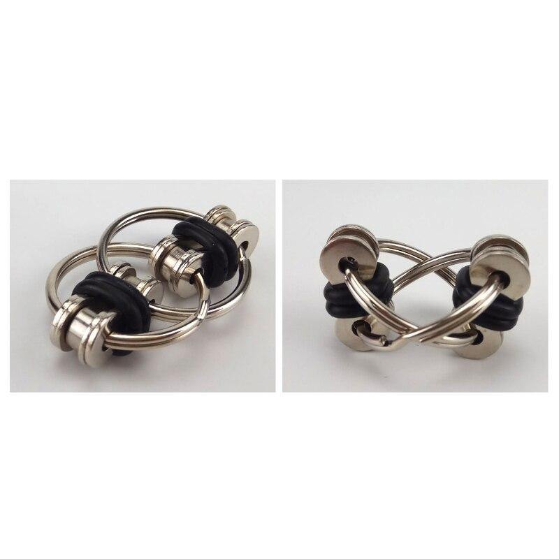 Hand Spinner Tri-Spinner Reduce Stress EDC Fidget Toy For Autism ADHD Key Ring Fidgetde Toy Fingertip Decompression Chain 2019 - MY STORE LIVING