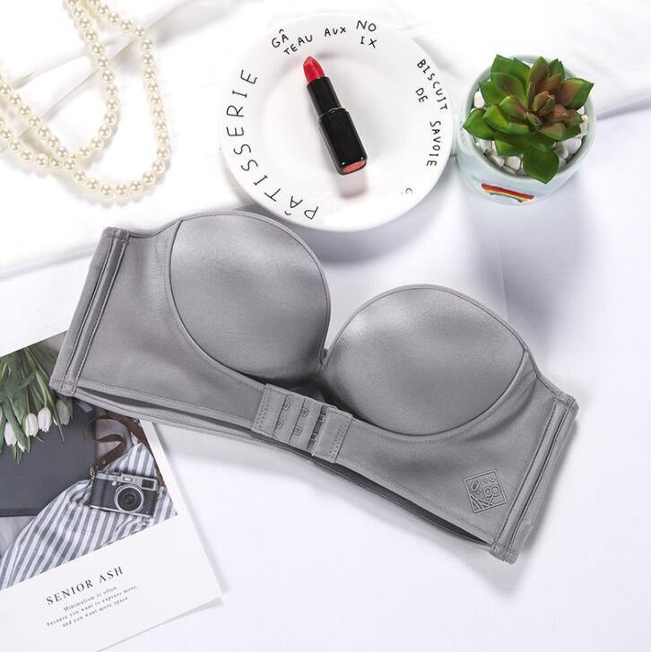 Push-Up Bra Padded Invisible Strapless Cup - MY STORE LIVING