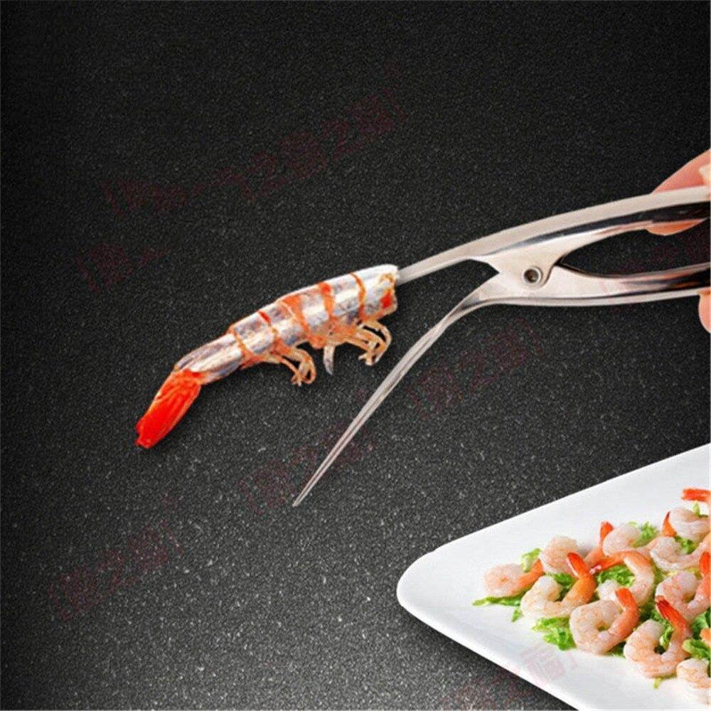 Stainless Steel Creative Prawn Peeler Practical Shrimp Deveiner Peel Device Fishing Knife Kitchen Cooking Seafood Gadget Tools - MY STORE LIVING