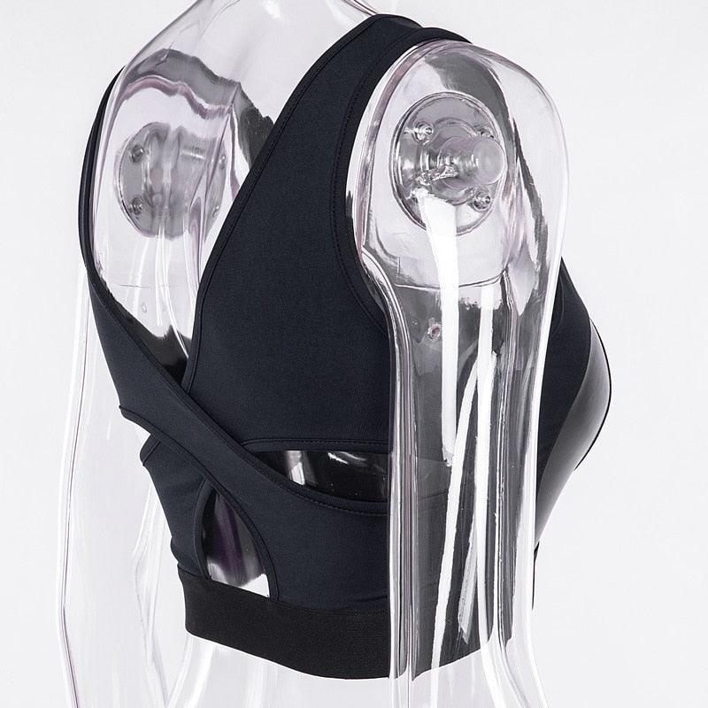 Women's Bra Fashion Fitness Bra Push Up Tops 2019 New Gym Fitness Women Sports Bra 2Color - MyStoreLiving