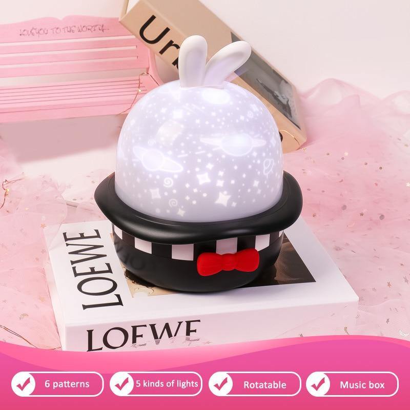 Magic Rabbit Starry Sky Projection Lamp - MY STORE LIVING