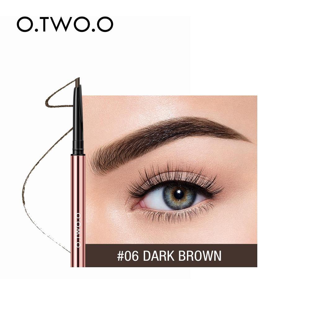 Ultra Fine Triangle Eyebrow Pencil Precise Brow Definer Long Lasting Waterproof Blonde Brown Eye Brow Makeup 6 Colors - MY STORE LIVING
