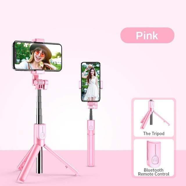 Selfie Stick- Led Ring Light Foldable Tripod Monopod - MY STORE LIVING