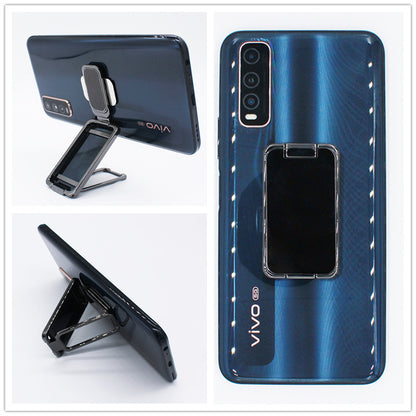 Foldable Ring Buckle Mobile Phone Holder Retractable Desktop Cell Phone Stand Car Magnetic Bracket