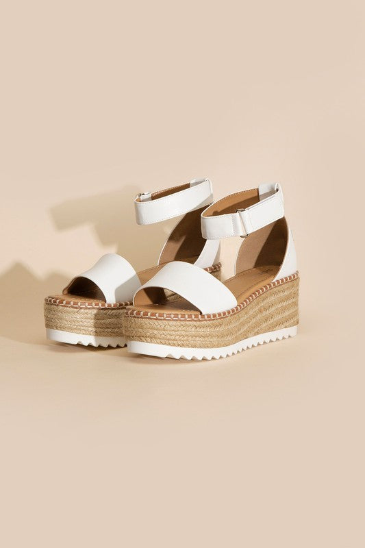 Tuckin-S Platform Sandals