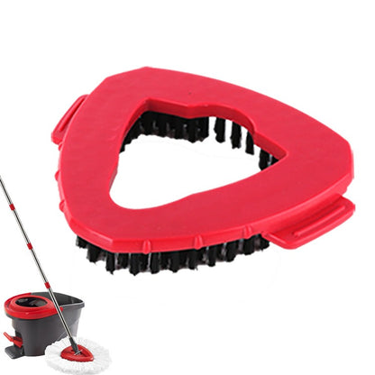 Adapted to O-Cedar RinseClean large triangular cleaning brush to replace mop head