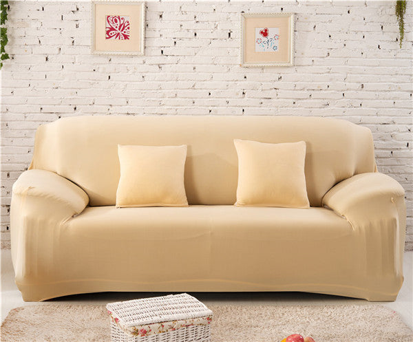 Sofa Armchair Skin Protector Cover Elastica Material Sofa Slipcovers Solid Corner Sofa Covers