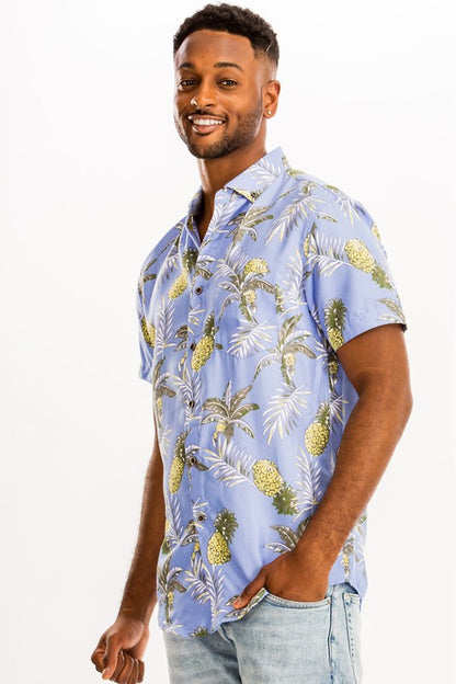 Print HAWAIIAN  Shirt