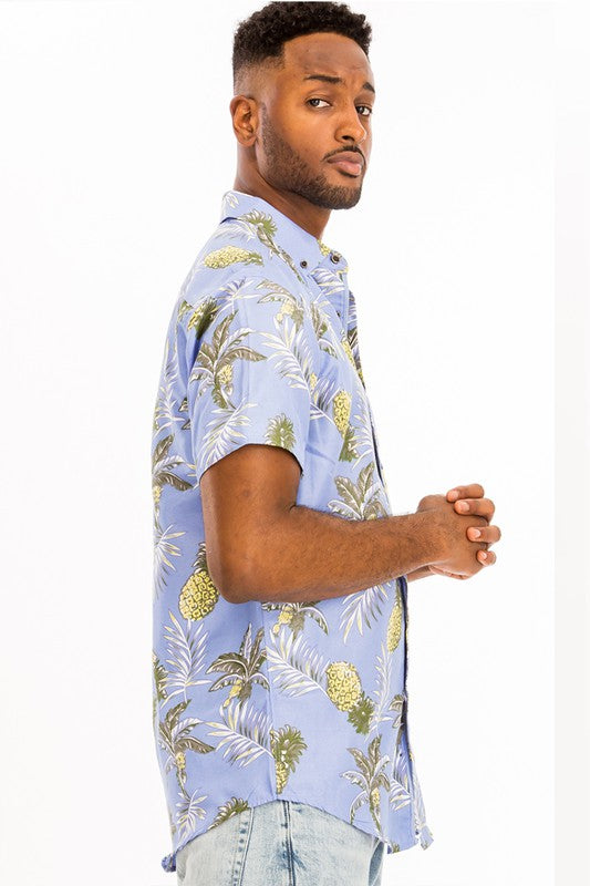 Print HAWAIIAN  Shirt