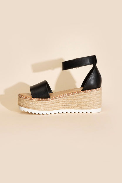 Tuckin-S Platform Sandals