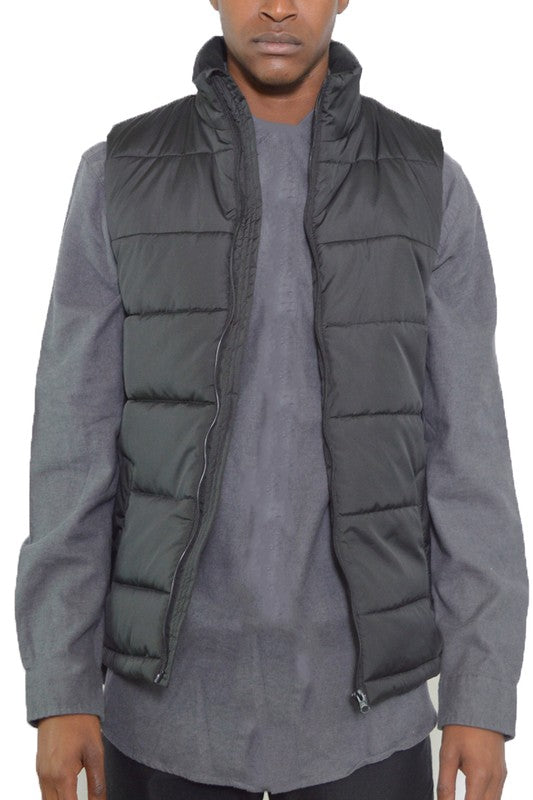 Padded Winter  TWO TONE VEST