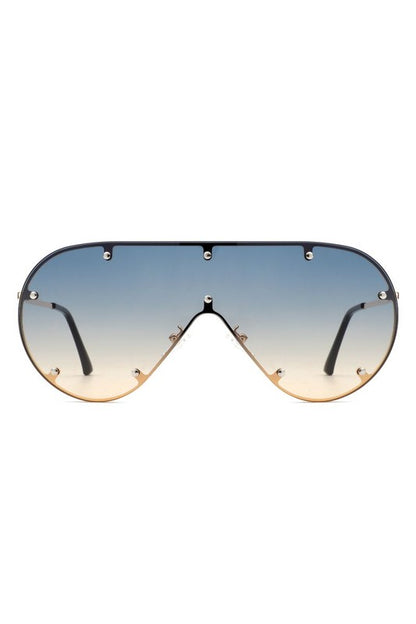 Retro Oversize Aviator Fashion Sunglasses