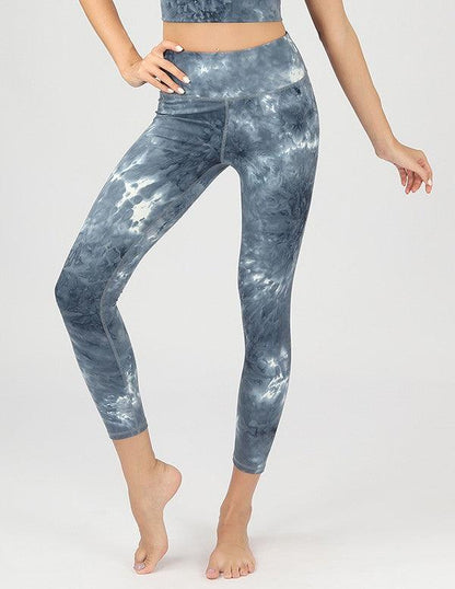 Tie-Dye Seamless High Waisted Leggings - MyStoreLiving