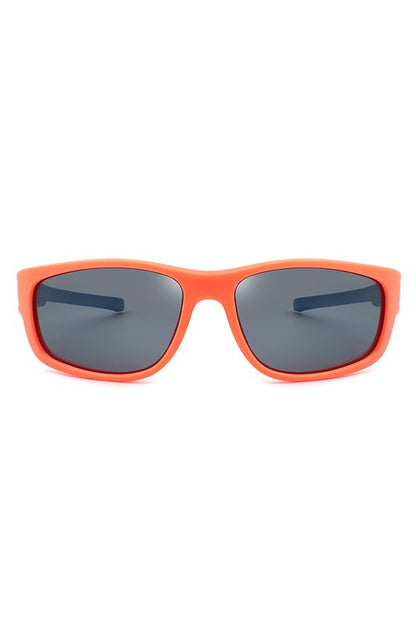 Kids Rectangle Polarized Sports Sunglasses