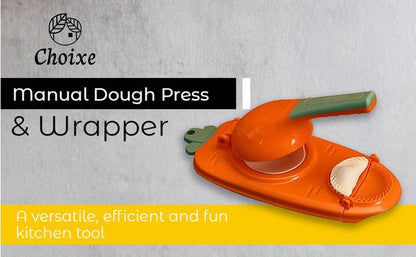 2-in-1 Dough Press. Dumpling Empanada Maker