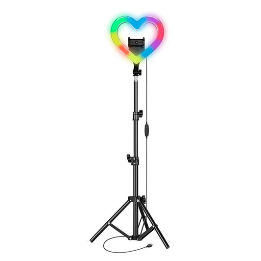 Supersonic PRO Live Stream 10in Heart Ring Light