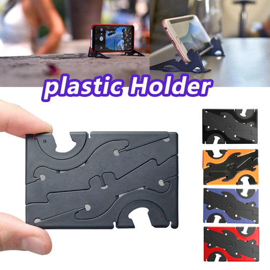 Mobile Phone Hold Adjustment Foldable Rotation Card Pocket Holder Video Tripod Type