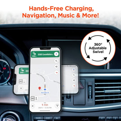 HyperGear MagVent Wireless Car Charging Mount