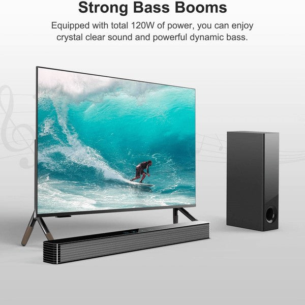 Norcent KB2020 Black Mamba Series BT Sound Bar