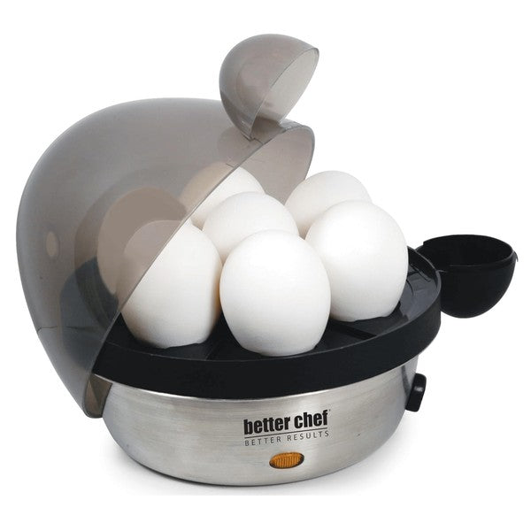 Better Chef 7-Egg Steel Electric Egg Cooker