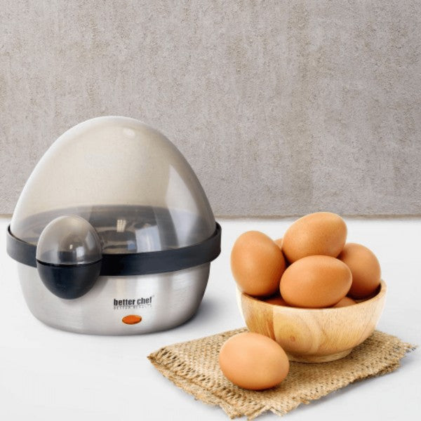 Better Chef 7-Egg Steel Electric Egg Cooker