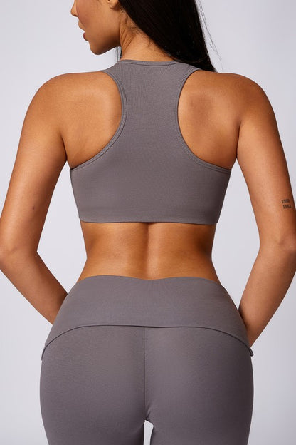 Beautiful back running tight yoga sport bras