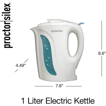 Proctor Silex 1.0 Liter Electric Tea Kettle