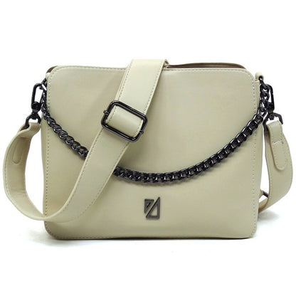 IZA CO Chain Link Crossbody Bag