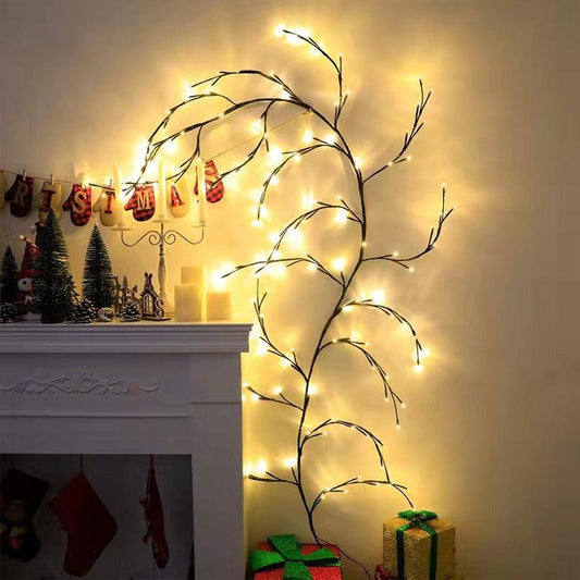 LED Bough Rattan Light String Christmas Day Wedding Decoration Room Lights - MyStoreLiving