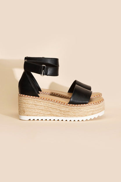 Tuckin-S Platform Sandals