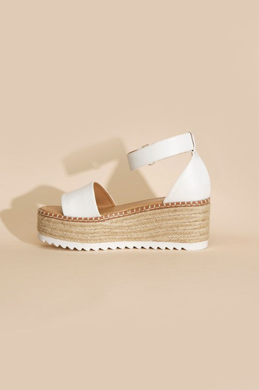 Tuckin-S Platform Sandals