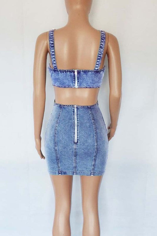 Fashion Denim Dress