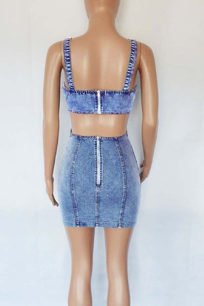 Fashion Denim Dress