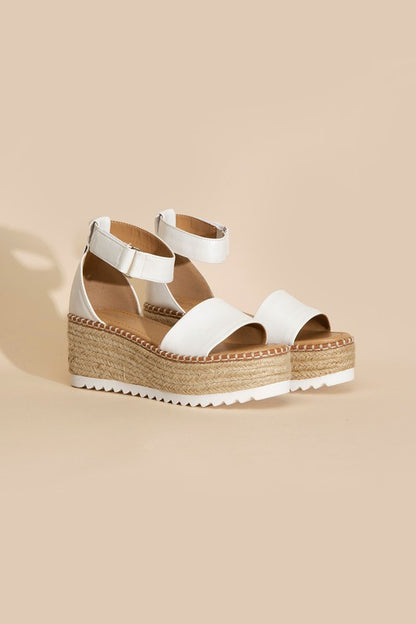 Tuckin-S Platform Sandals