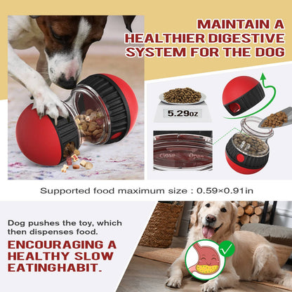 Rolling Spill Ball Slow Food Training Slow Food Dog Toy