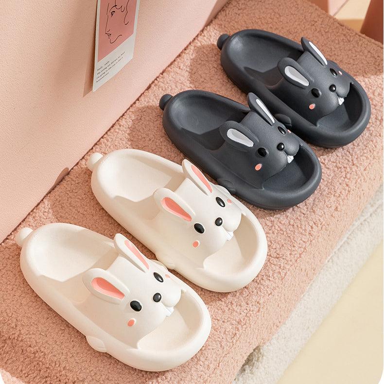 Cute Rabbit Slippers For Kids Women Summer Home Shoes Bathroom Slippers - MyStoreLiving