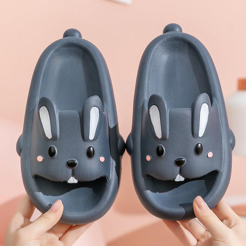 Cute Rabbit Slippers For Kids Women Summer Home Shoes Bathroom Slippers - MyStoreLiving