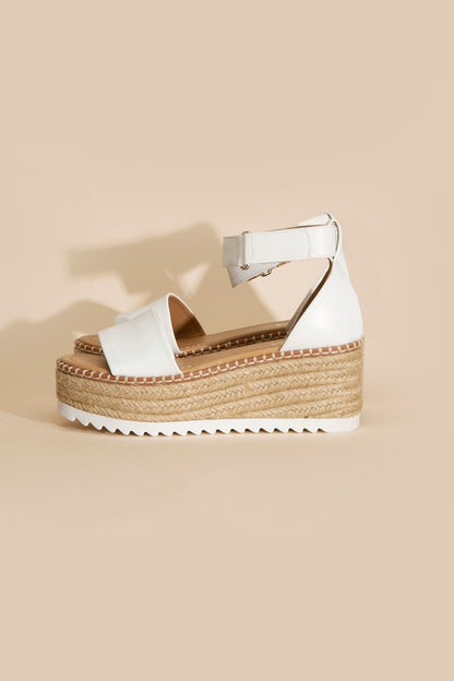 Tuckin-S Platform Sandals