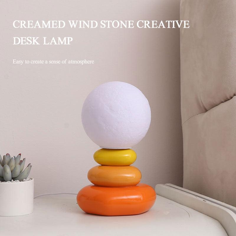 Creative Stonehenge Lamp Network celebrity ins bedroom romantic advanced atmosphere decoration ceramic lamp - MyStoreLiving