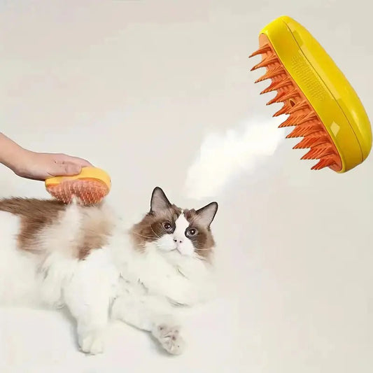 Cat Dog Steamy Brush Steam Brush Electric Sprayer for Massage